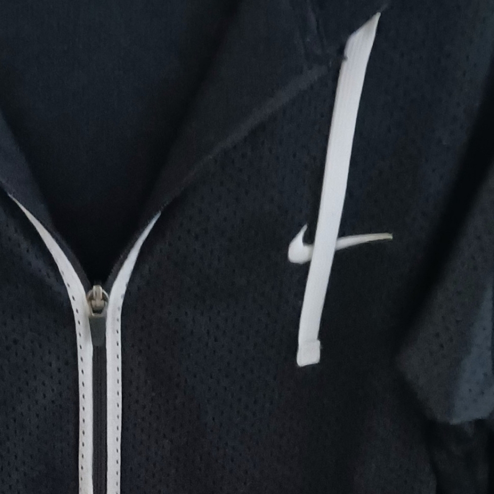 NIKE Dri Fit Full Zip Mesh Hoodie, XL - Picture 2 of 7